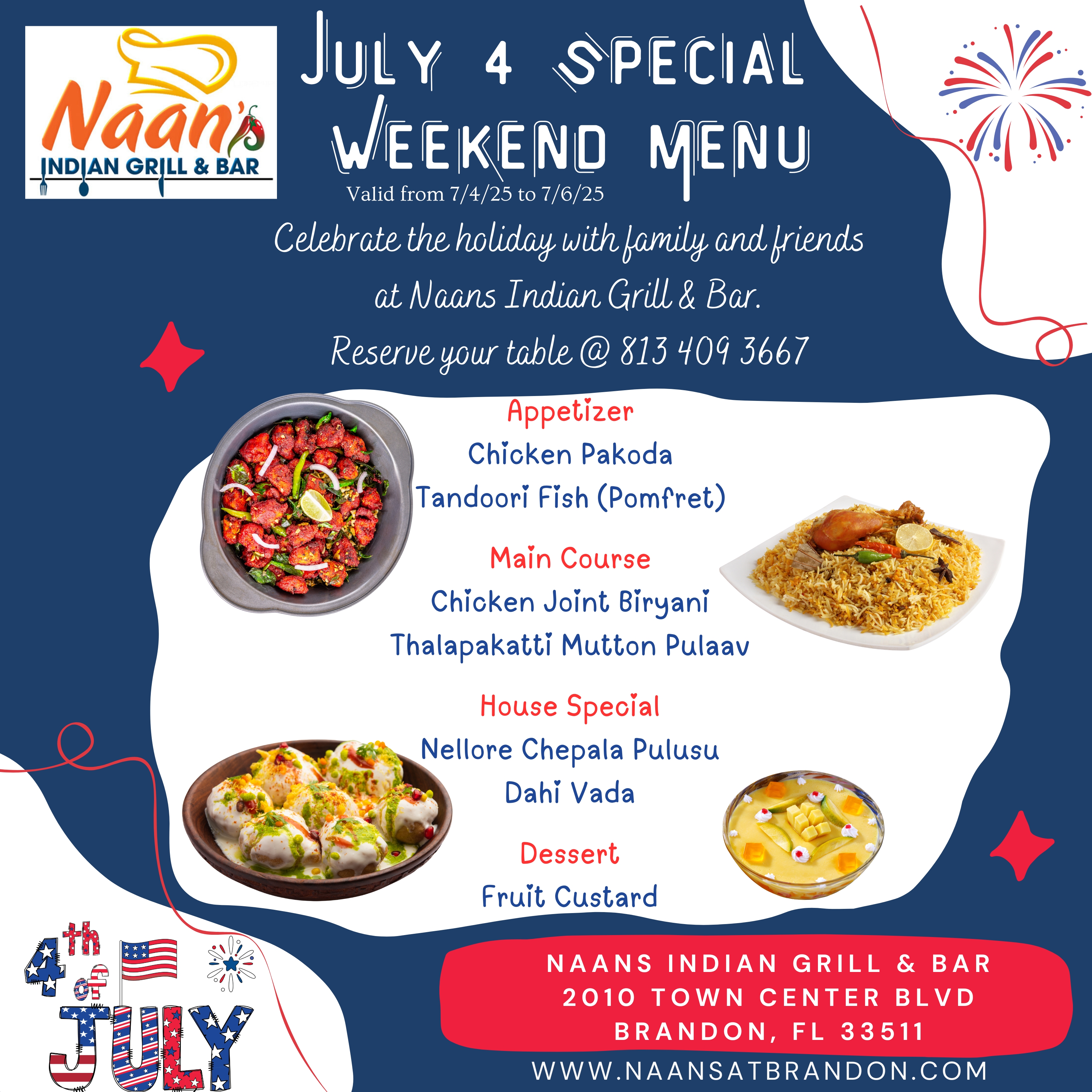 July 4 Weekend Special